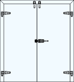 Butcher Door 72x84