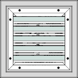 Powered Louver Vent