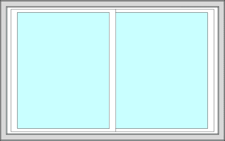Sliding Window 60x36
