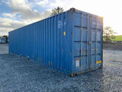 40ft High Cube Wind & Watertight Container & delivery