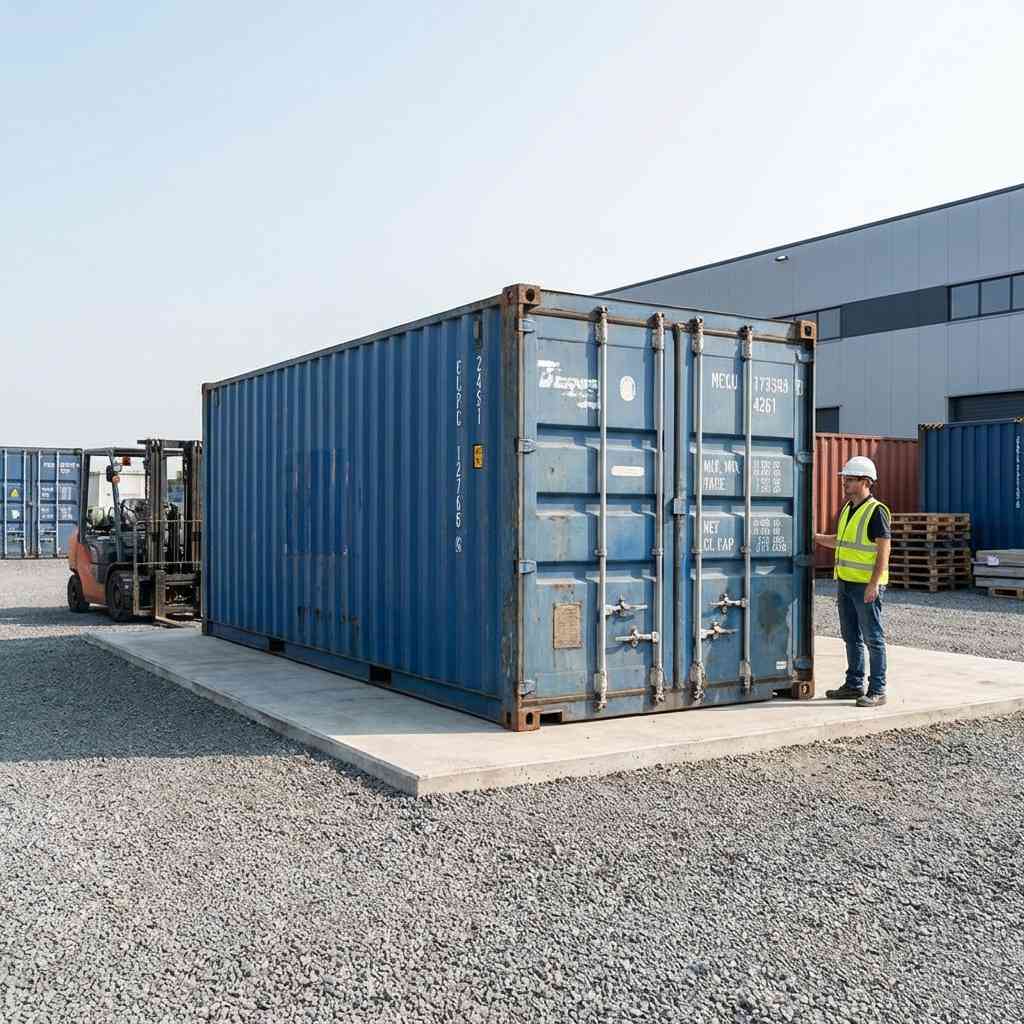 Container successfully delivered